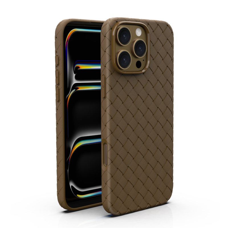 Λεπτή TPU θήκη iPhone με διαχείριση θερμότητας, υφαντή υφή, μαγνητική προσάρτηση, προστασία από πτώσεις