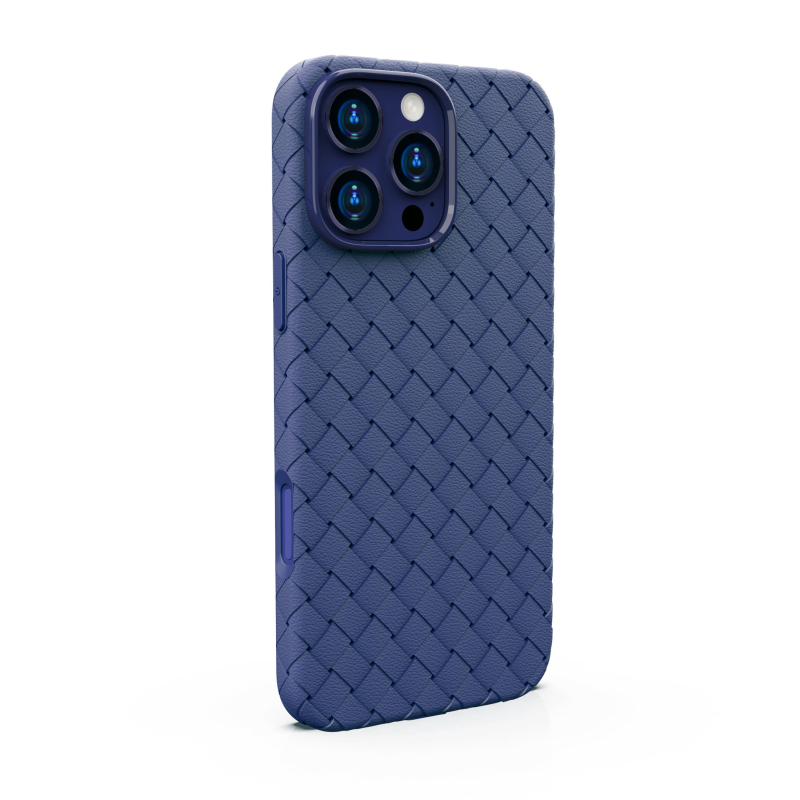 Λεπτή TPU θήκη iPhone με διαχείριση θερμότητας, υφαντή υφή, μαγνητική προσάρτηση, προστασία από πτώσεις