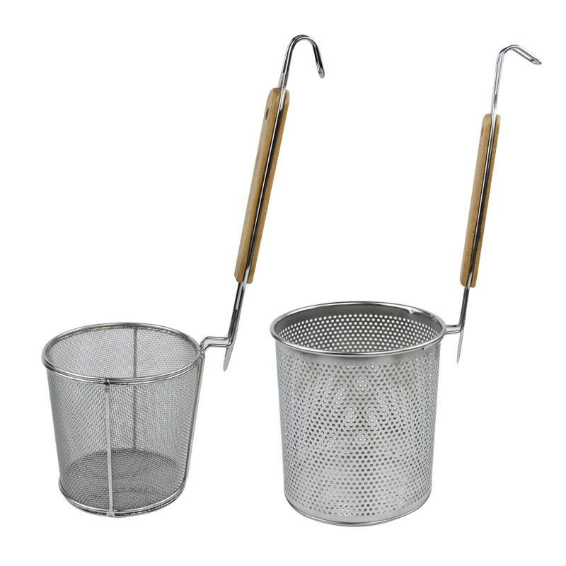 Sită perforată din oțel inoxidabil pentru paste și tăiței, filtrare Malatang