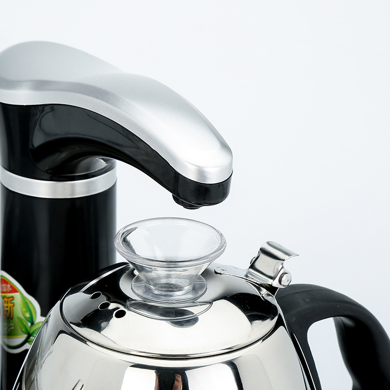 Fierbător electric cu alimentare automată a apei, set de ceai patru în unu, cu masă pentru ceai și tavă