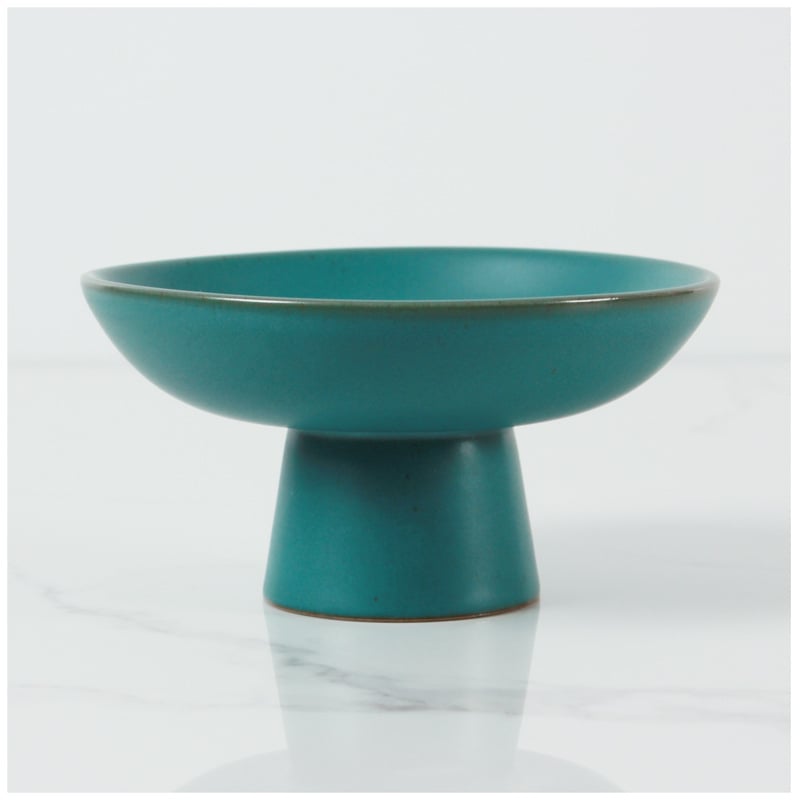 Farfurie de fructe cu picior înalt din porțelan, farfurie ceramică japoneză pentru ceai, farfurie rotundă creativă pentru gustări
