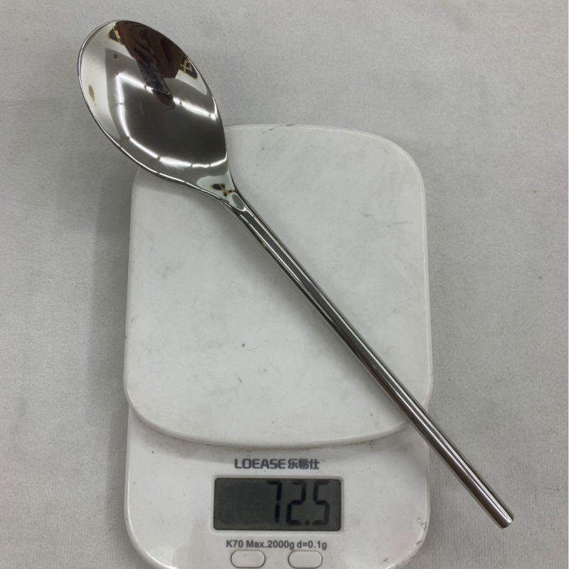 Set de tacâmuri occidentale din oțel inoxidabil 304, simplu și durabil, mâner subțire: cuțit, furculiță și lingură