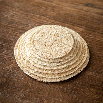 Covoraș din loofah pentru ceainic și cești – absorbant și izolație termică pentru ceai