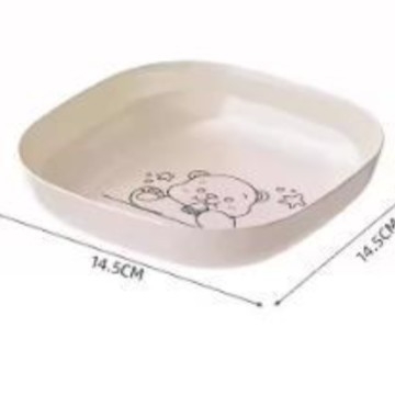 Farfurie din plastic în formă de os pentru masa de acasă, farfurie de gustare luxoasă, bază de depozitare a fructelor