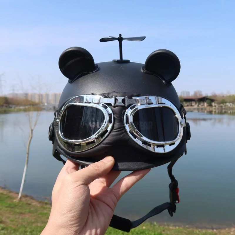 Kaciga za električno vozilo za parove, 3C certifikat, ljetna zaštita od sunca, retro Harley stil, unisex, lagana kaciga za vožnju