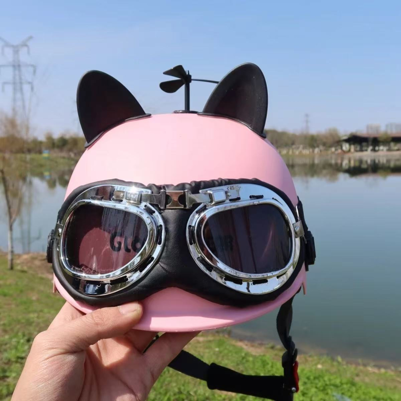 Kaciga za električno vozilo za parove, 3C certifikat, ljetna zaštita od sunca, retro Harley stil, unisex, lagana kaciga za vožnju