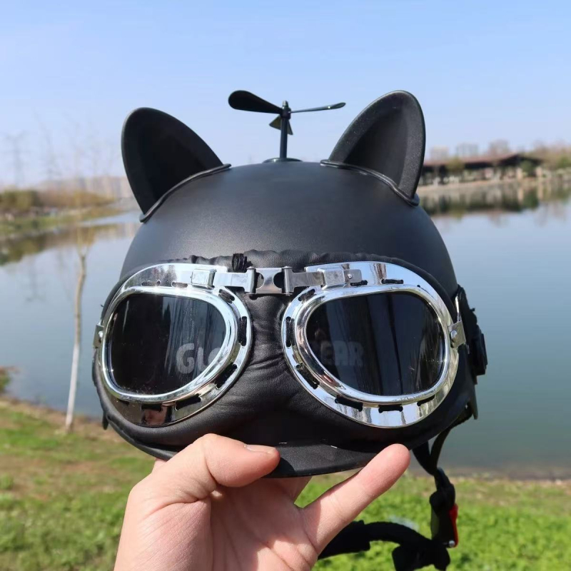 Kaciga za električno vozilo za parove, 3C certifikat, ljetna zaštita od sunca, retro Harley stil, unisex, lagana kaciga za vožnju