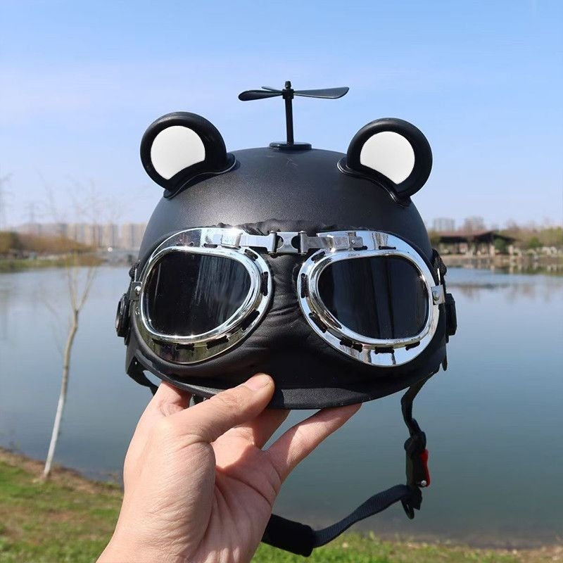 Kaciga za električno vozilo za parove, 3C certifikat, ljetna zaštita od sunca, retro Harley stil, unisex, lagana kaciga za vožnju