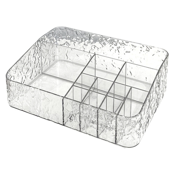 Cutie de depozitare pentru produse cosmetice cu sertar – organizator pentru machiaj pe birou, stil Nordic