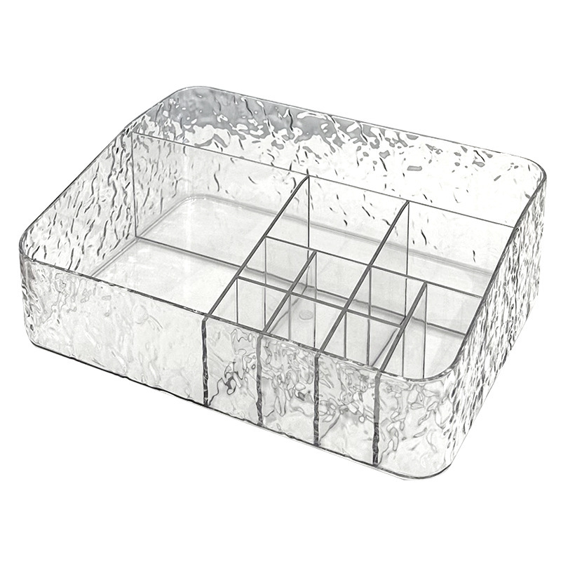 Cutie de depozitare pentru produse cosmetice cu sertar – organizator pentru machiaj pe birou, stil Nordic