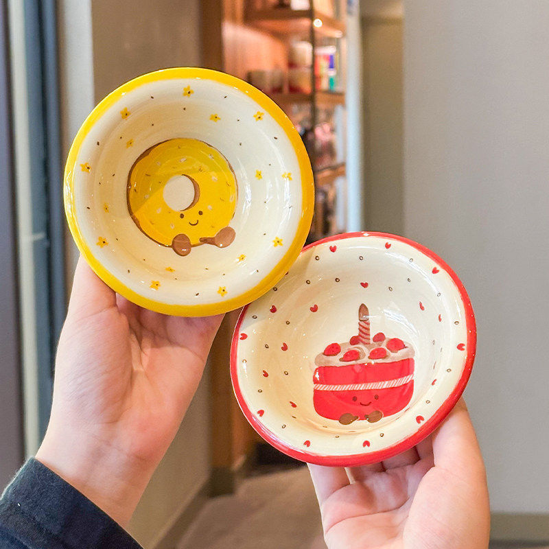 Cuki porcelán mártó tál, négyszögletes, szósz- és fűszeres tál, japán stílus