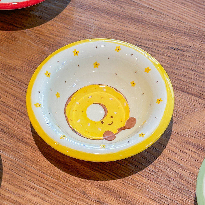Cuki porcelán mártó tál, négyszögletes, szósz- és fűszeres tál, japán stílus