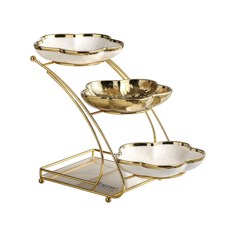 Farfurie de fructe din acril, stil Nordic, pentru sufragerie – platou decorativ pentru gustări și desert