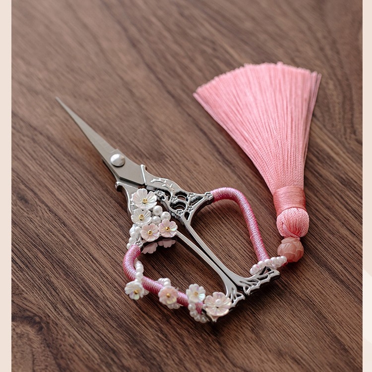 Foarfece pentru ceai pentru femei, stil vintage, pentru ceai la pliculețe, oțel inoxidabil, stil chinezesc, accesorii pentru ceai