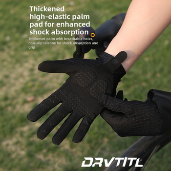 Unisex letné cyklistické rukavice pre vonkajšie použitie, na cestné bicykle, z Ice-Silk materiálu, tlmenie nárazov, protišmyk, s dizajnom s plným a polprstom, priedušné