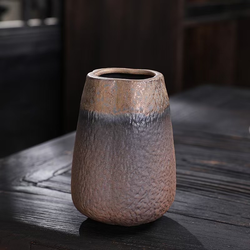 Setul celor Șase Domni pentru Ceremonia Ceaiului, ceramică cu aur pentru uz casnic — ac de ceai, clips de ceai, perie pentru ceainic, instrumente de preparare a ceaiului