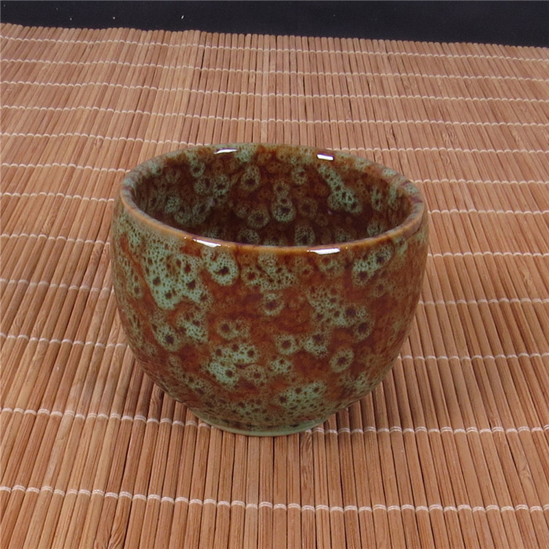 Ceașă de ceai ceramică Jian Zhan, ceașcă-maestru cu variații de cuptor, set de ceai