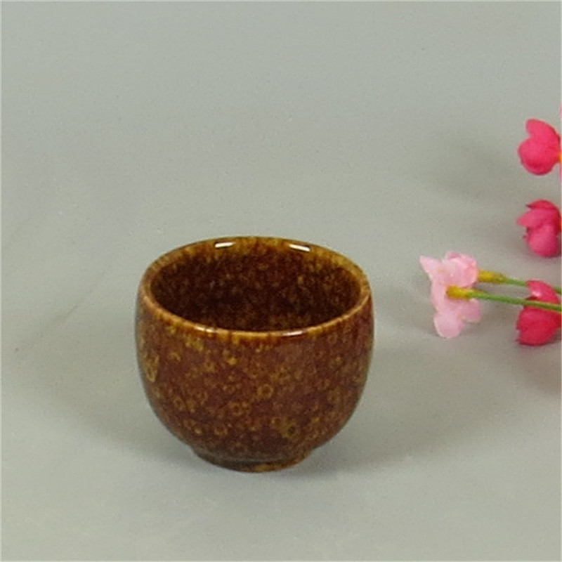 Ceașă de ceai ceramică Jian Zhan, ceașcă-maestru cu variații de cuptor, set de ceai