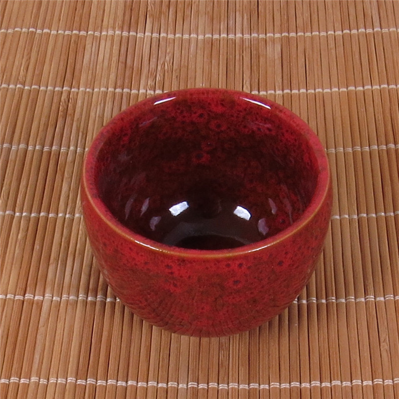 Ceașă de ceai ceramică Jian Zhan, ceașcă-maestru cu variații de cuptor, set de ceai