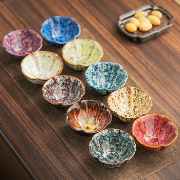 Ceașcă de ceai Jian Zhan Kiln-Change din ceramică