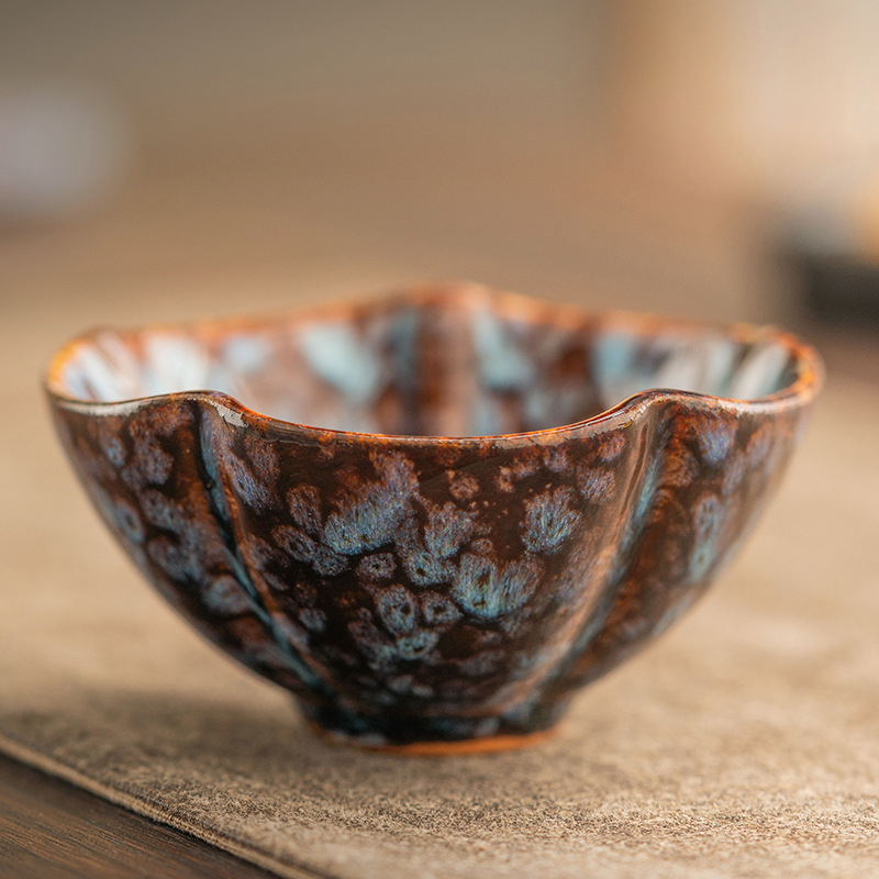 Ceașcă de ceai Jian Zhan Kiln-Change din ceramică