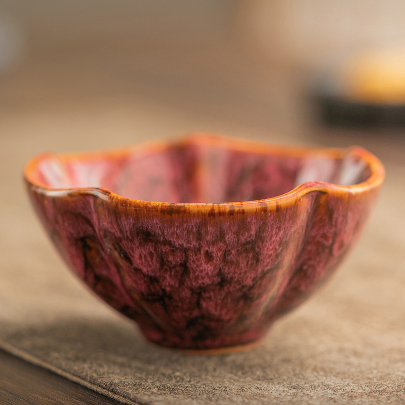 Ceașcă de ceai Jian Zhan Kiln-Change din ceramică