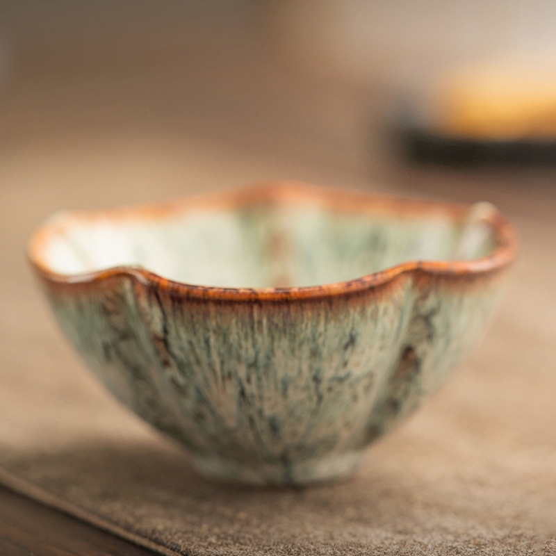 Ceașcă de ceai Jian Zhan Kiln-Change din ceramică