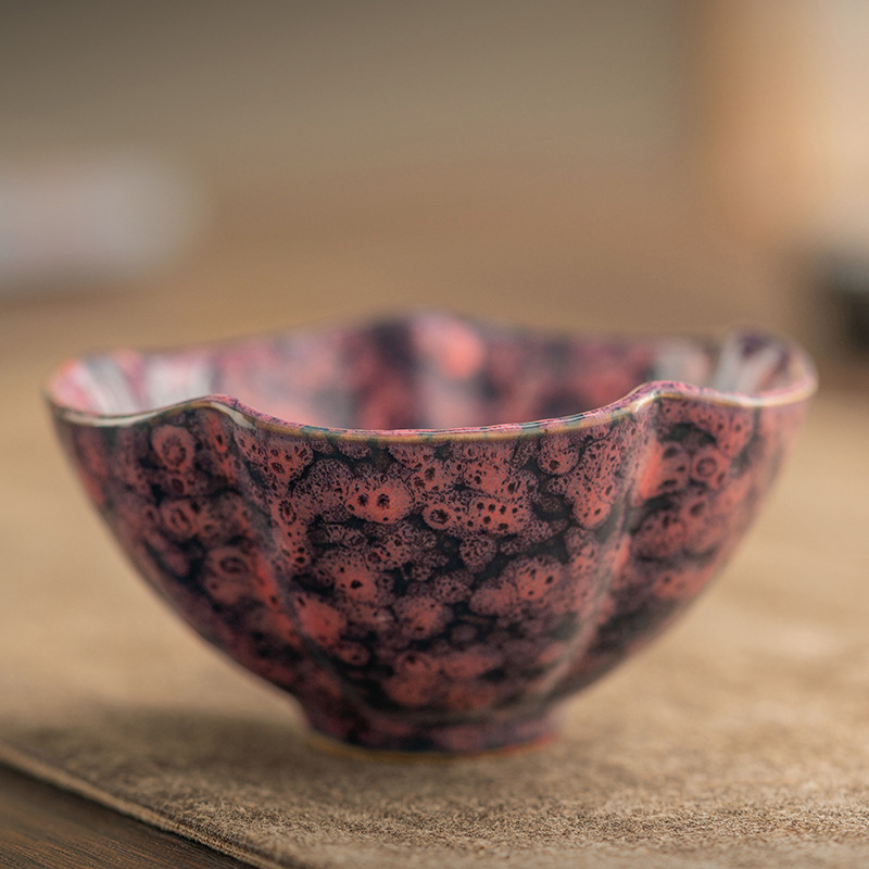 Ceașcă de ceai Jian Zhan Kiln-Change din ceramică