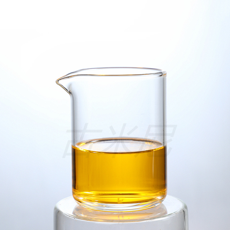Set Gongfu de ceai transparent în stil japonez, cu ceașcă de egalizare din sticlă rezistentă la căldură și separator din sticlă, pentru uz casnic