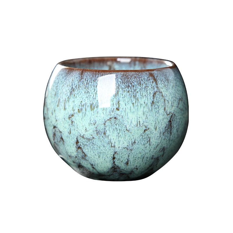Ceașcă Dragon Egg Jianware, ceașcă ceramică pentru espresso cu motiv dragon, anti-răsturnare, încălzire a mâinilor