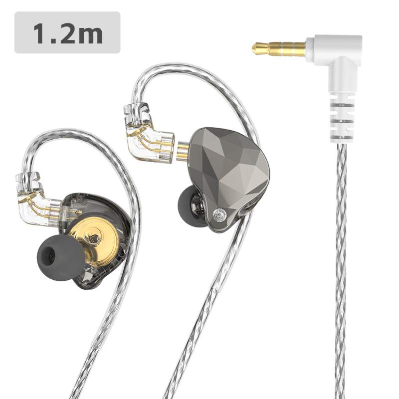 X4Pro sportos, vezetékes fülhallgató, 3,5 mm-es csatlakozó, hátul tekeredő kábel, mikrofon, 11 mm hangszóró, 16 Ω