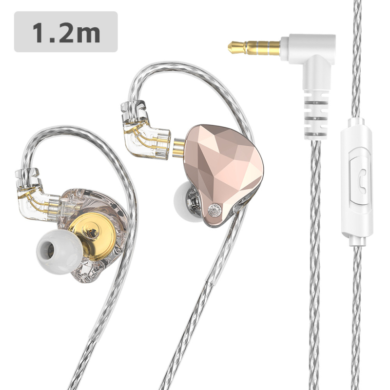 X4Pro sportos, vezetékes fülhallgató, 3,5 mm-es csatlakozó, hátul tekeredő kábel, mikrofon, 11 mm hangszóró, 16 Ω