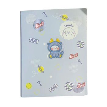 DIY Longbao Album de stocare a rapoartelor de sarcină – Organizator de documente cu fermoar mat pentru viitoare mămici