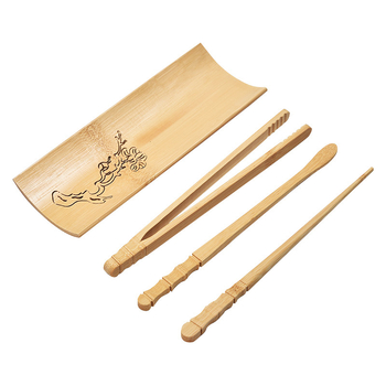 Lingură de ceai din bambus, realizată manual, pentru ceremonia ceaiului în stil japonez, accesorii Kung Fu