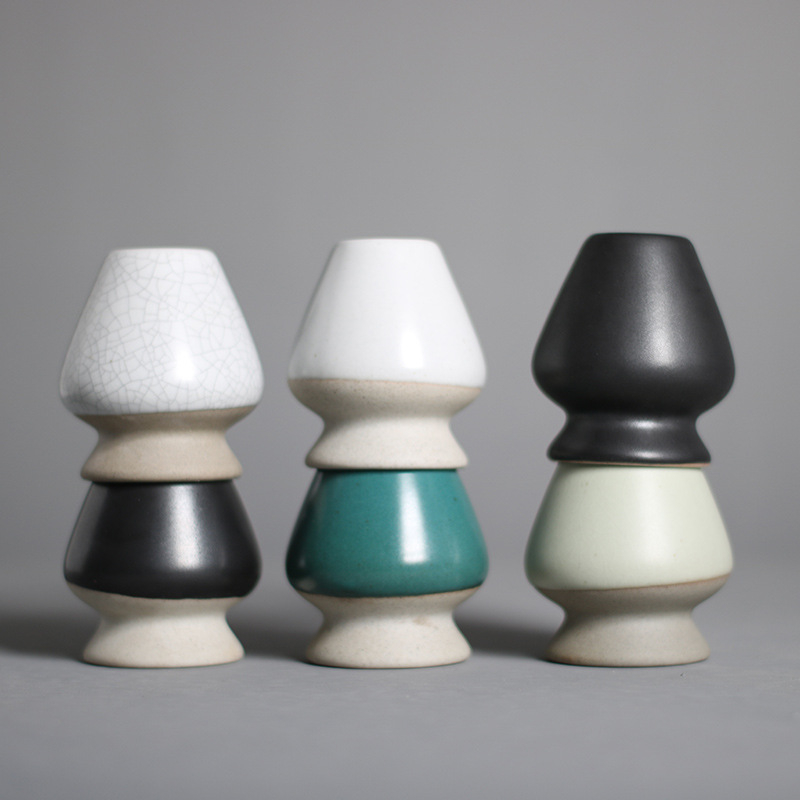 Suport ceramic pentru chasen (matcha whisk) – accesorii ceremonie ceai japoneză