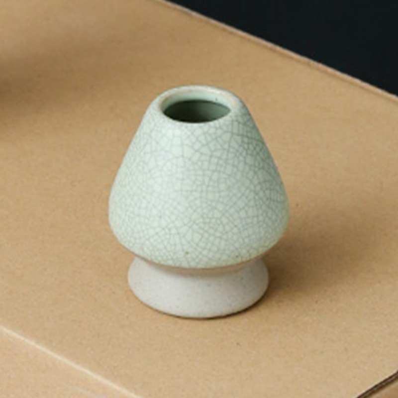 Suport ceramic pentru chasen (matcha whisk) – accesorii ceremonie ceai japoneză