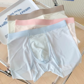 Ljetne muške bokserice od Ice Silk, antibakterijske, prozračne i brzo-sušeće, opuštenog kroja, u poklon kutiji