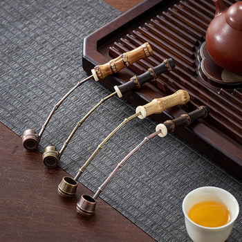 Linguriță de matcha din bambus, accesorii pentru ceremonia ceaiului, stil chinezesc nou