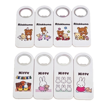 Deschizător de sticle cu Miffy și Rilakkuma, portabil, drăguț pentru bere