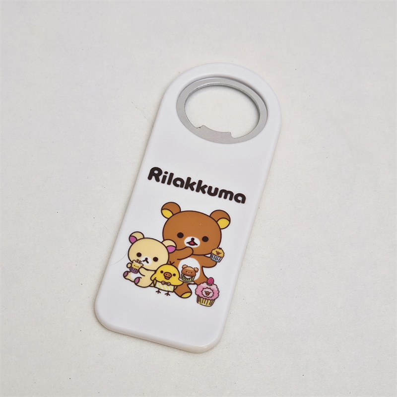 Deschizător de sticle cu Miffy și Rilakkuma, portabil, drăguț pentru bere