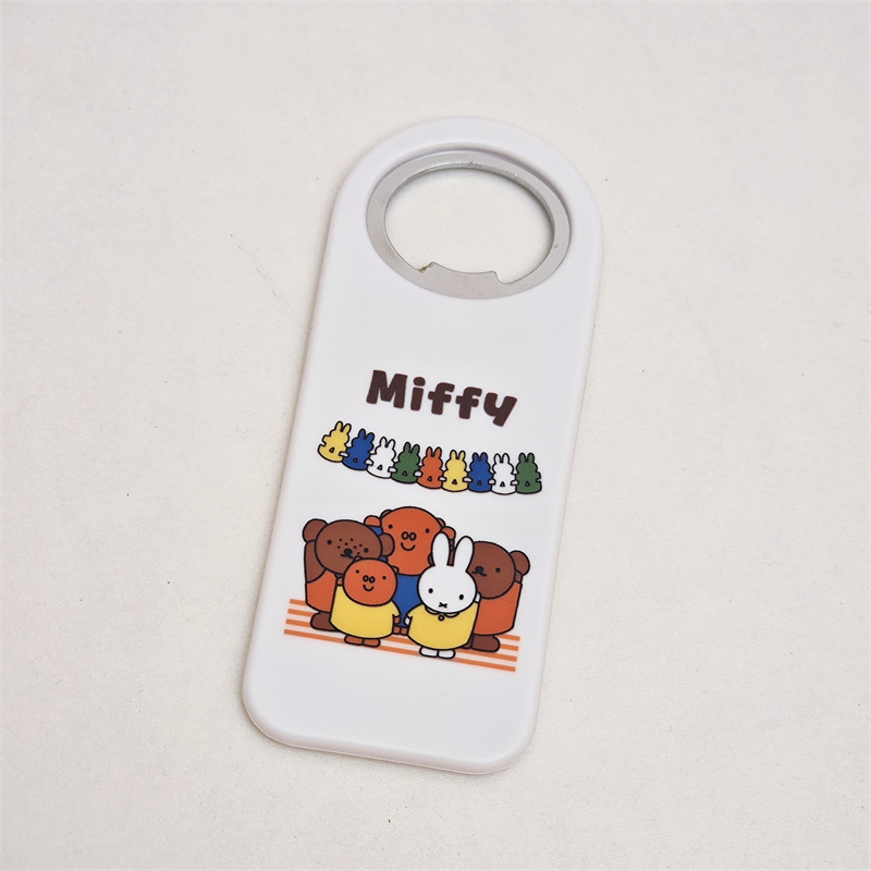 Deschizător de sticle cu Miffy și Rilakkuma, portabil, drăguț pentru bere