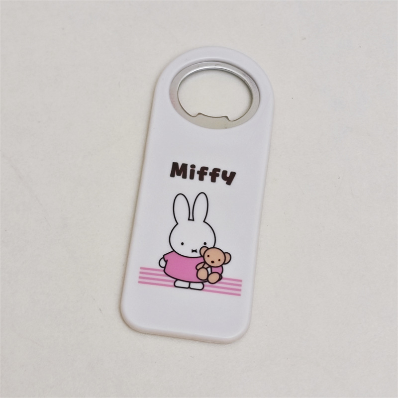 Deschizător de sticle cu Miffy și Rilakkuma, portabil, drăguț pentru bere