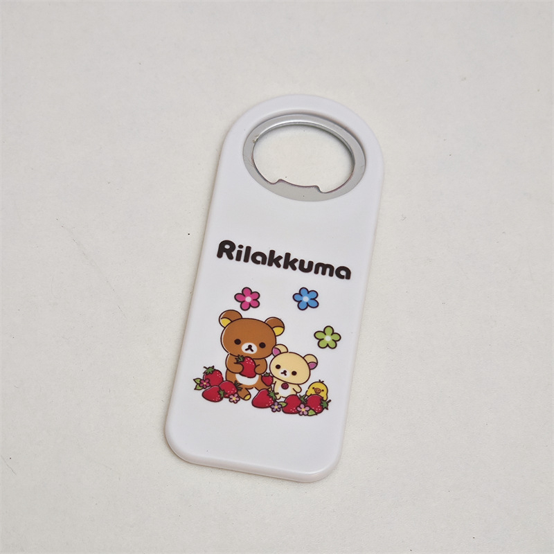 Deschizător de sticle cu Miffy și Rilakkuma, portabil, drăguț pentru bere