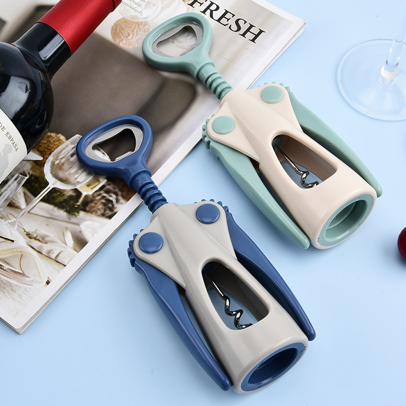 Deschizător de vin din ABS plastic, manual, multifuncțional