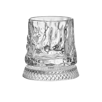 Pahar rotativ pentru whisky, cristal, pentru uz casnic