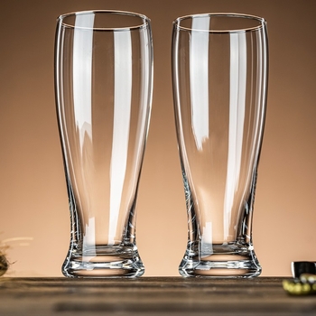 Set de pahare pentru bere pentru uz casnic, pahare mai groase pentru bere craft, pahare la modă pentru bere la draft, design premium ușor luxos