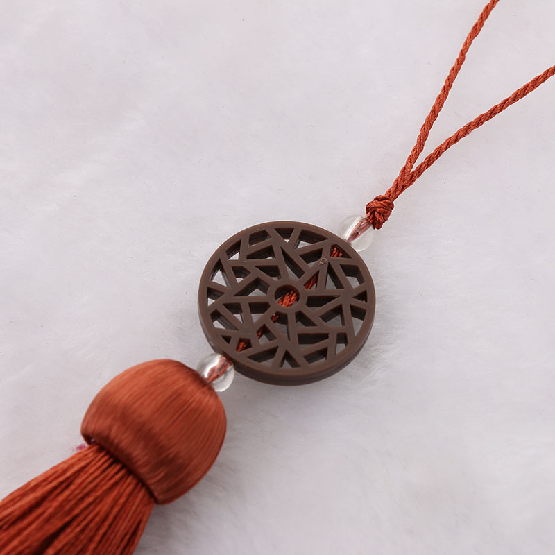 Accesorii pentru perdea cu franjuri verticale în stil chinezesc – franjuri mici de agățat și bile cu ciucuri pentru perdeaua ferestrei