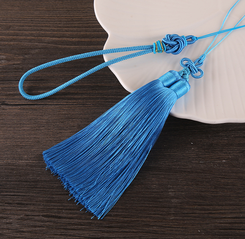 Set noduri chinezești cu ciucuri și mandală, pandantiv decorativ pentru mașină și geantă