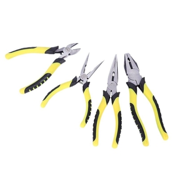 Clește multifuncțional pentru dezizolarea cablurilor, 9 inch; clește pentru cabluri, 8 inch; clește cu nas subțire; clește diagonal 6 inch; clește industrial cu mecanism de blocare