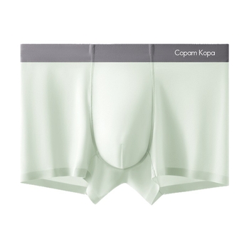 Muške ultra tanke boxer gaćice od Ice Silk, bezšivne, nude nijanse, udobne i prozračne
